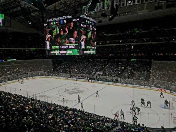 American Airlines Center, section: 207, row: A, seat: 5