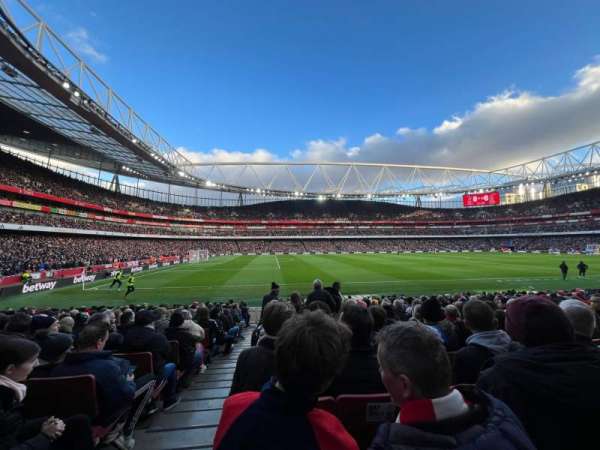 Emirates Stadium, section: 3, row: 16, seat: 73