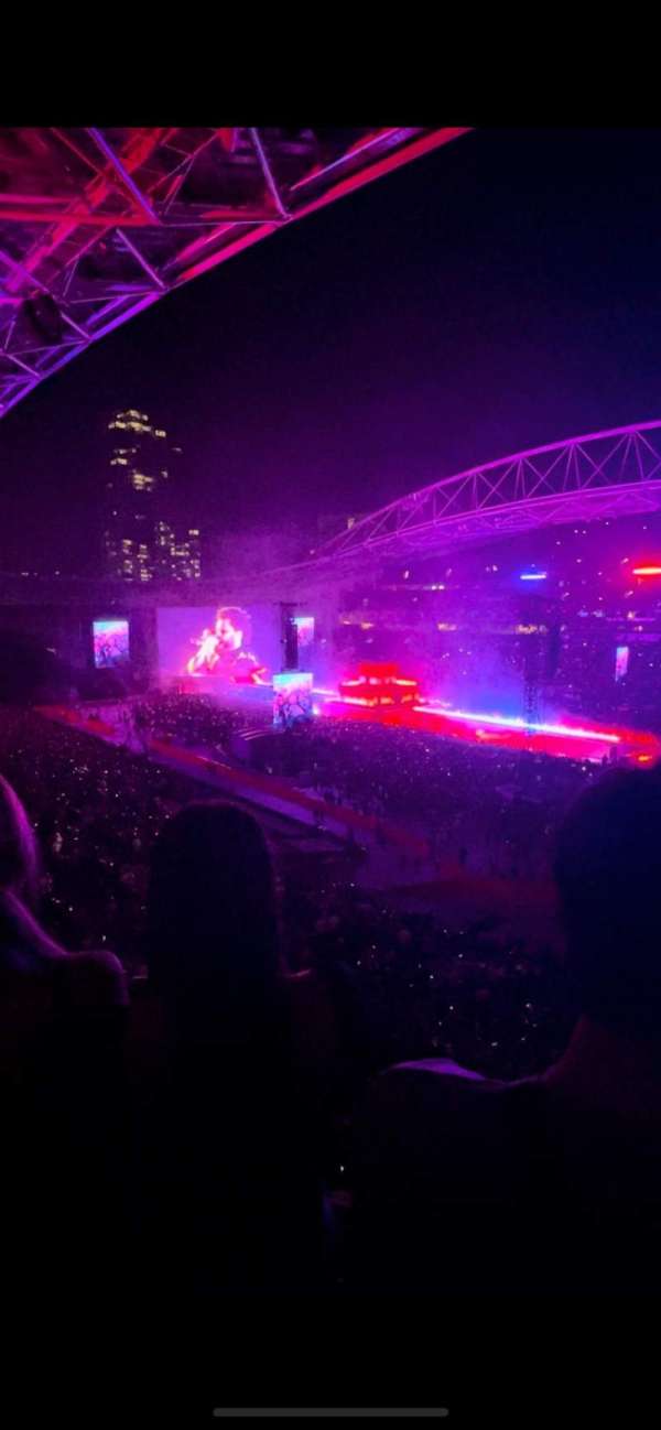 Accor Stadium, section: 412, row: 2, seat: 56