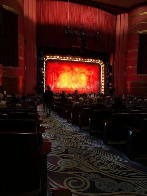 Kansas City Music Hall, section: Orchestra L, row: Z, seat: 1