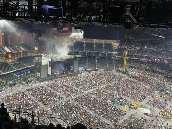 Globe Life Field, section: 306, row: 12, seat: 9