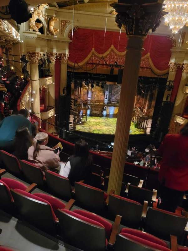 Academy of Music, section: Family Circle F, row: F, seat: 5/7