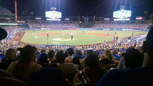 Dodger Stadium, section: 4FD, row: W, seat: 6