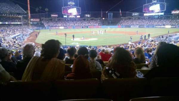 Dodger Stadium, section: 4FD, row: W, seat: 6