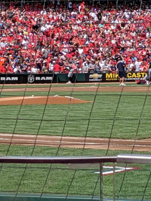 Great American Ball Park, section: 131, row: G, seat: 2