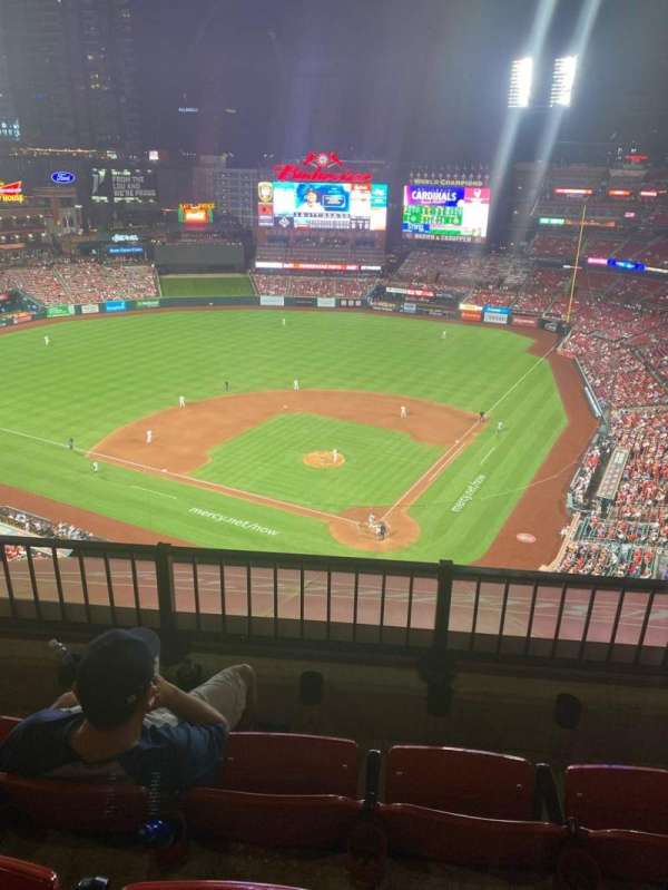 Busch Stadium, section: 452, row: 6, seat: 4