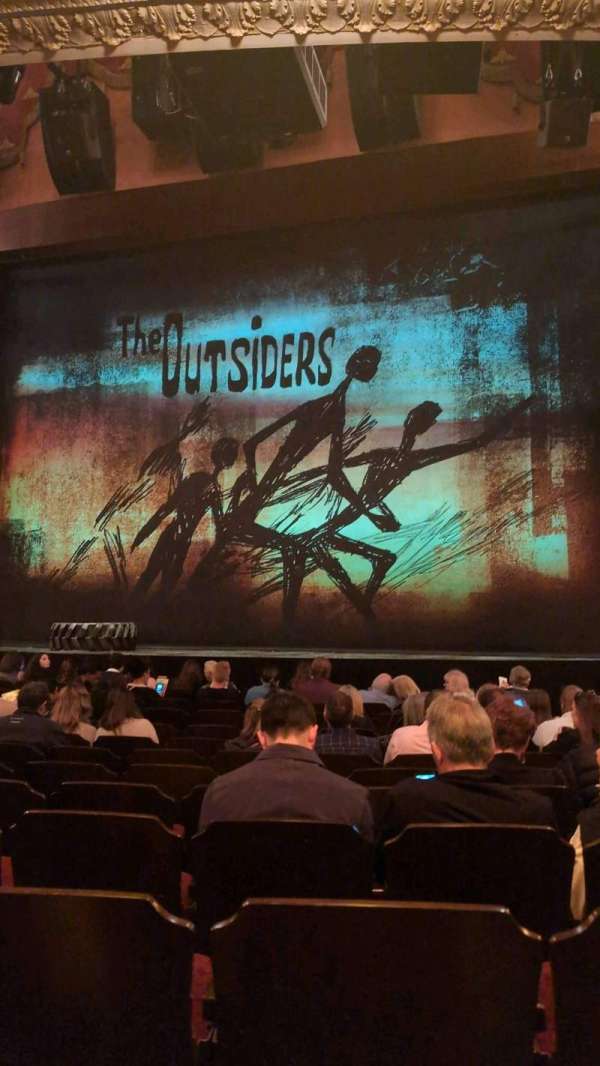 Bernard B. Jacobs Theatre, section: Orchestra C, row: L, seat: 101