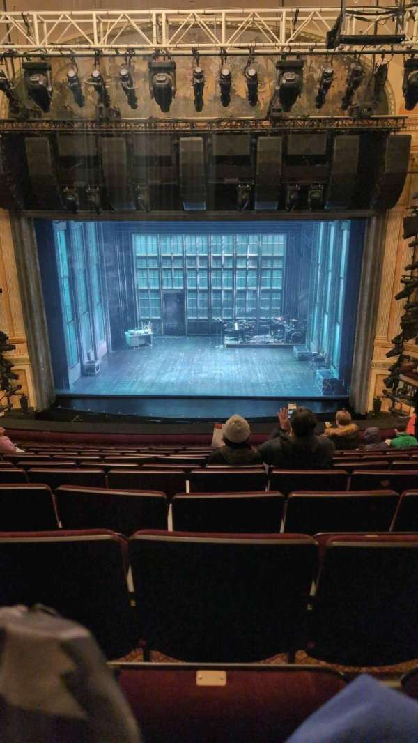 Neil Simon Theatre, section: Mezzanine C, row: L, seat: 115