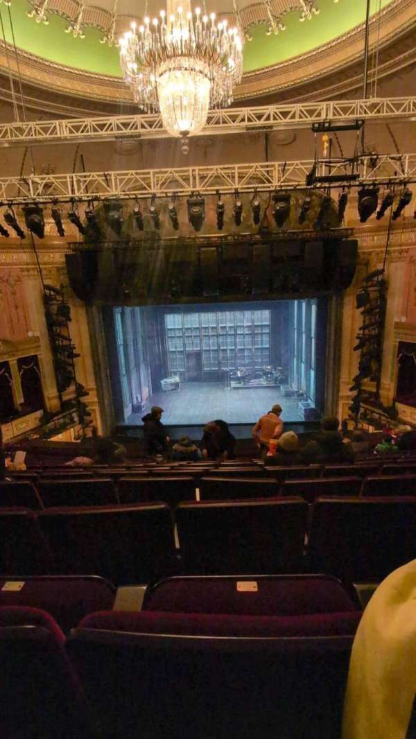 Neil Simon Theatre, section: Mezzanine C, row: L, seat: 114