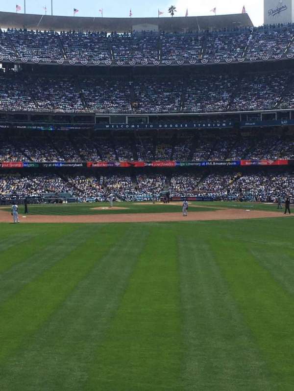 Dodger Stadium, section: 307PL, row: D, seat: 7