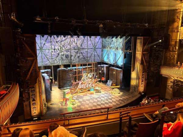 Stephen Sondheim Theatre, section: Mezzanine L, row: DD, seat: 3