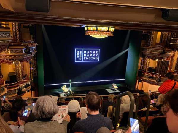 Belasco Theatre, section: Mezzanine L, row: G, seat: 3