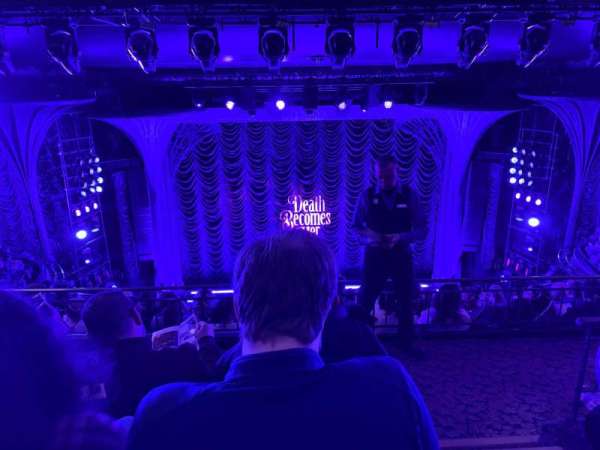 Lunt-Fontanne Theatre, section: Rear Mezzanine LC, row: C, seat: 101