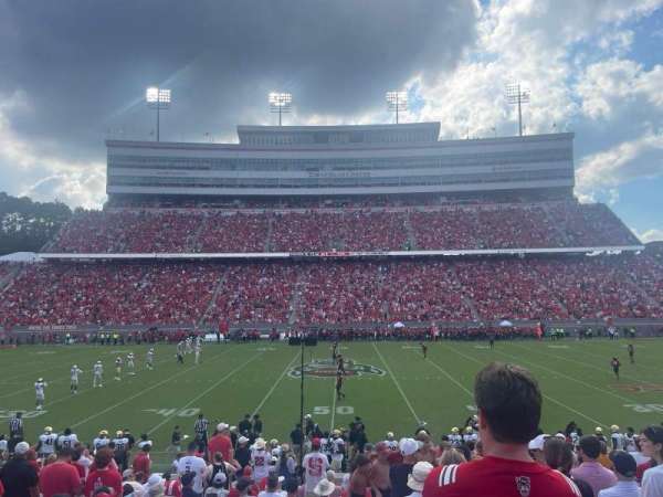 Carter-Finley Stadium, section: 3, row: S, seat: 31