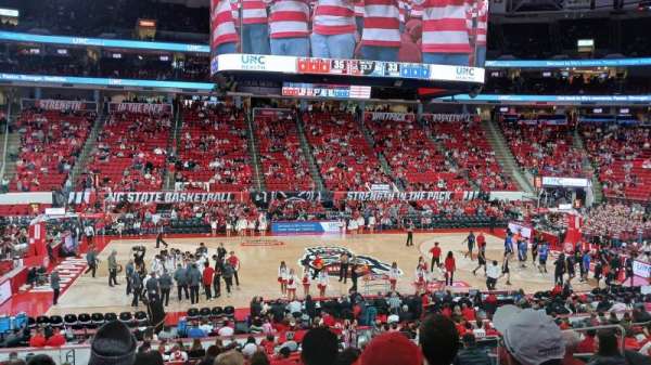 Lenovo Center, section: 120, row: W, seat: 11