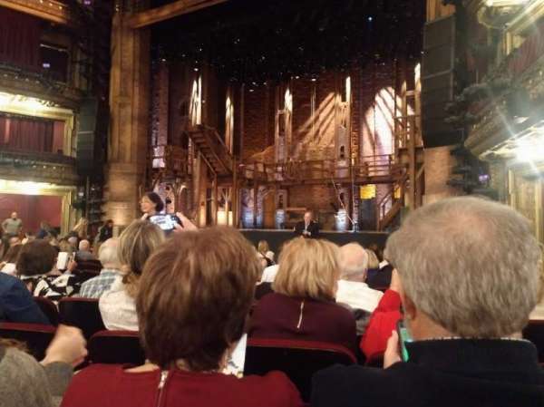 CIBC Theatre, section: Orchestra R, row: N, seat: 12