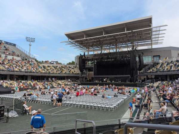 Credit One Stadium, section: 119, row: H, seat: 1