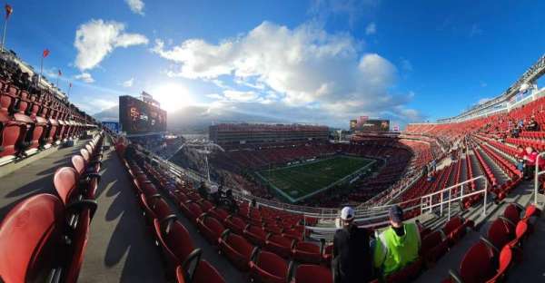Levi's Stadium, section: 419, row: 11, seat: 13