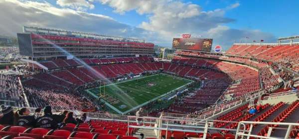Levi's Stadium, section: 419, row: 11, seat: 13