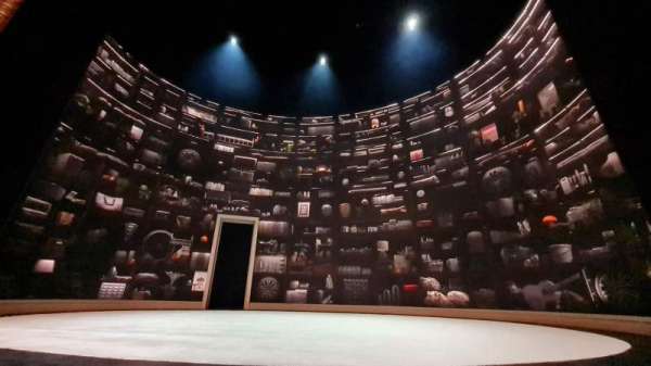 Harold Pinter Theatre, section: Stalls, row: A, seat: 8