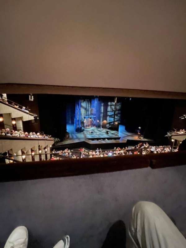 Barbican Theatre, section: Circle, row: B, seat: 42