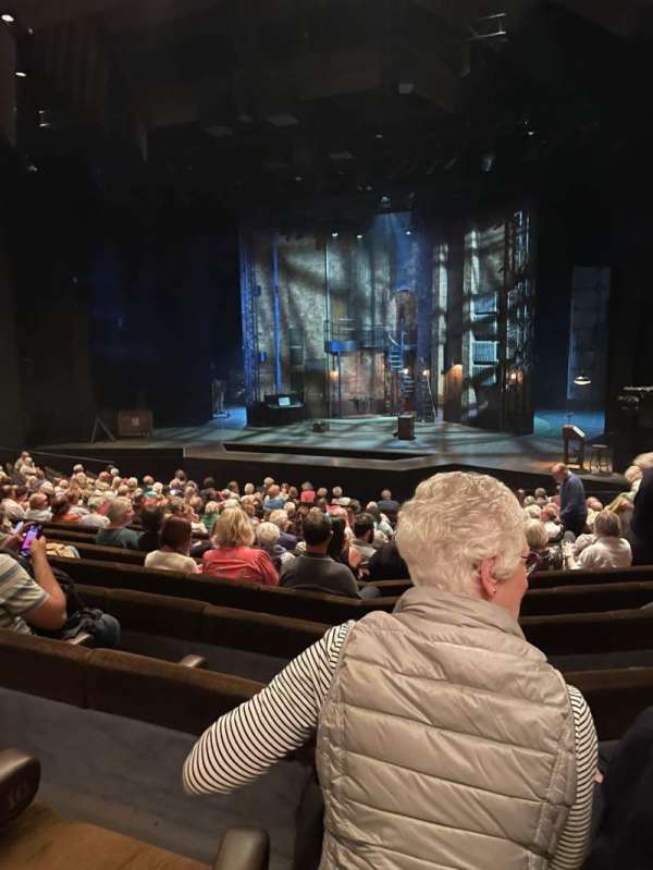Barbican Theatre, section: Stalls, row: R, seat: 9