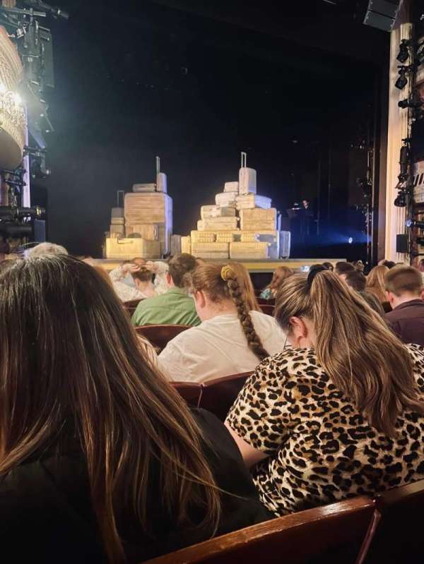 Criterion Theatre, section: Stalls, row: H, seat: 21