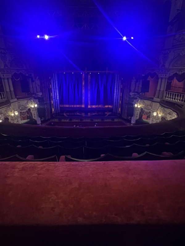 Lyceum Theatre, Sheffield, section: Circle, row: F, seat: 14