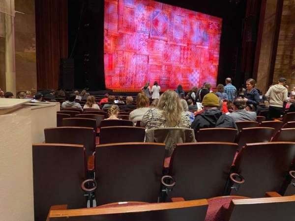 Temple Buell Theatre, section: Orchestra D, row: M, seat: 8