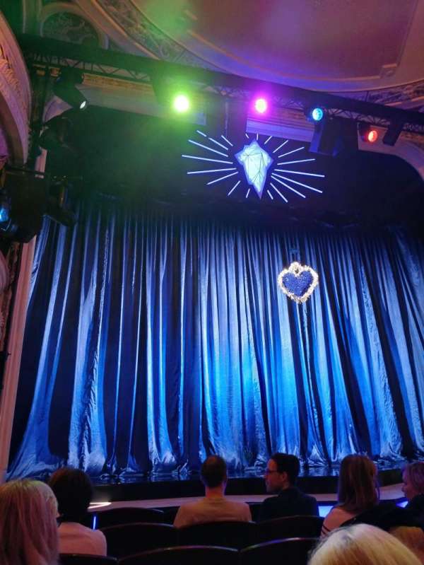 Criterion Theatre, section: Stalls, row: G, seat: 19