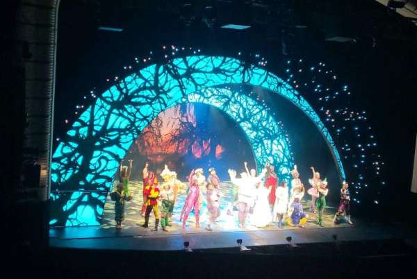 Blackpool Opera House, section: Circle, row: A, seat: 35