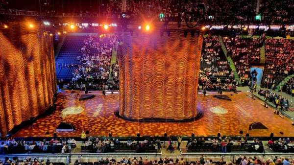 AO Arena, section: 203, row: A, seat: 4