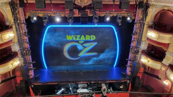 Alhambra Theatre, Bradford, section: Upper circle, row: A, seat: 20