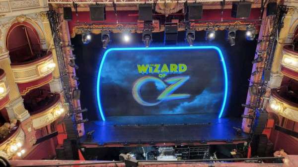 Alhambra Theatre, Bradford, section: Upper circle, row: A, seat: 21