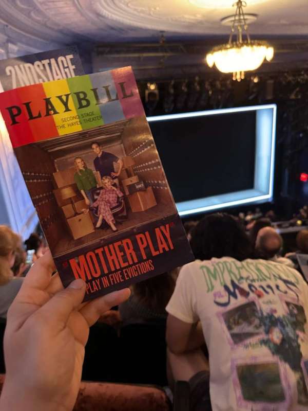 Hayes Theater, section: Mezzanine L, row: F, seat: 9