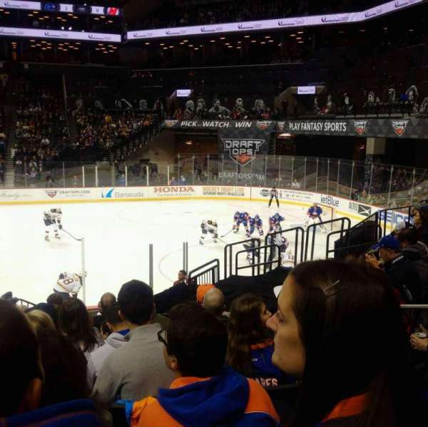 Barclays Center, section: 6, row: 15, seat: 4