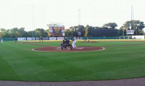 NBT Bank Stadium, section: 109, row: 1, seat: 6
