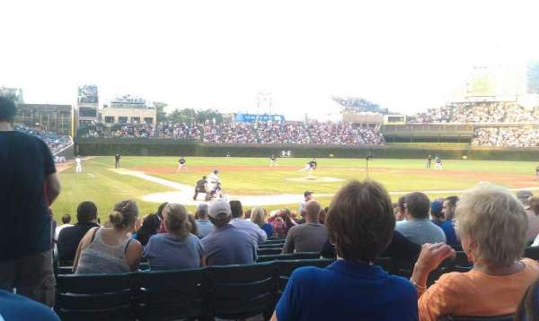Wrigley Field, section: 120, row: 3, seat: 7