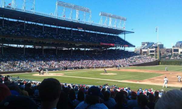 Wrigley Field, section: 126, row: 14, seat: 8