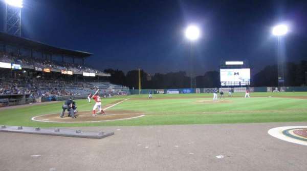 NBT Bank Stadium, section: 105, row: 1, seat: 10