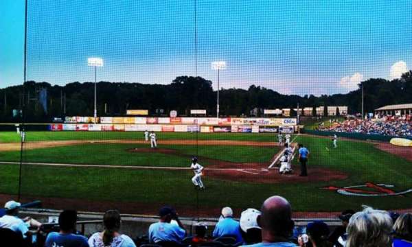 Joseph L. Bruno Stadium, section: 110, row: L, seat: 19