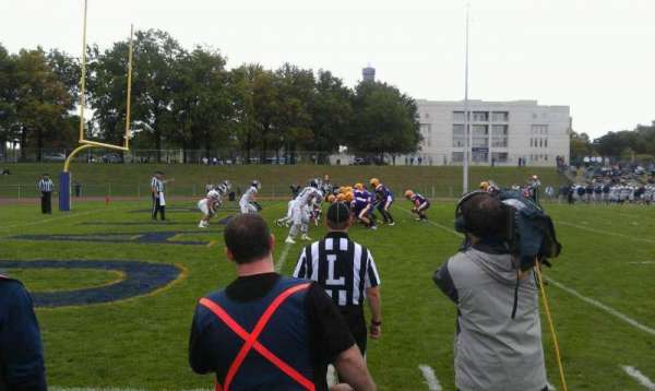 University Field, Albany, section: Sideline