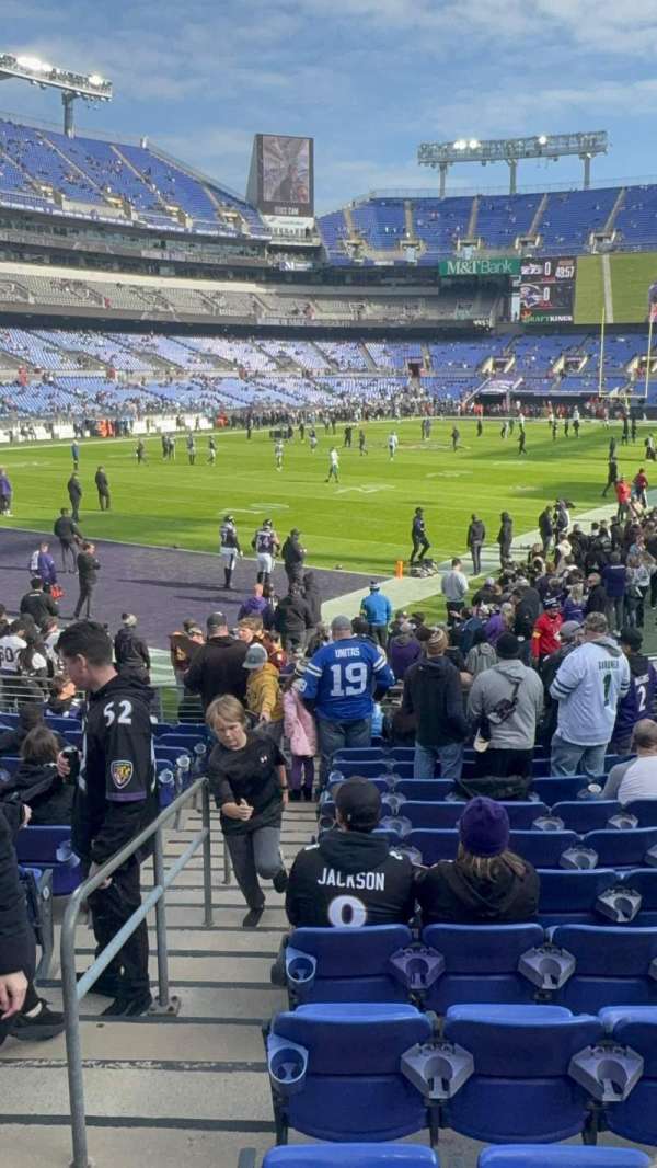 M&T Bank Stadium, section: 134, row: 14, seat: 30