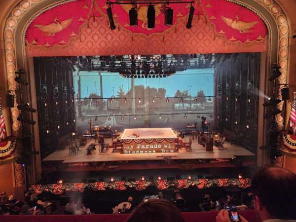 Bernard B. Jacobs Theatre, section: Mezzanine C, row: C, seat: 108