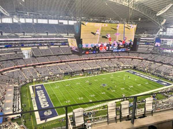 AT&T Stadium, section: 447, row: 10, seat: 13