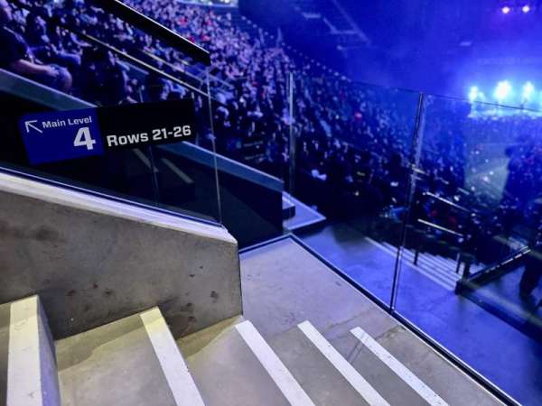 Intuit Dome, section: Main 4, row: 22, seat: 23