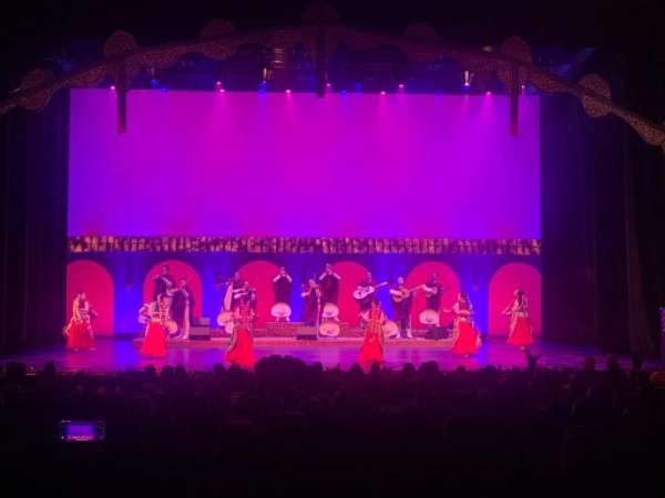 The Soraya, section: Parterre Center, row: A, seat: 114