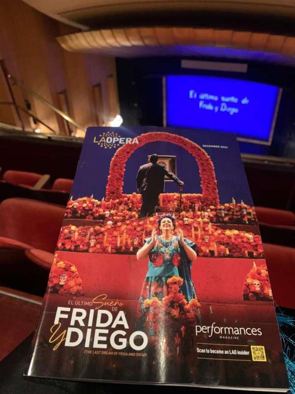 Dorothy Chandler Pavilion, section: Balcony, row: K, seat: 15
