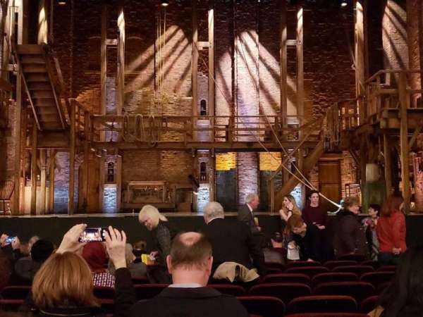 CIBC Theatre, section: Orchestra C, row: M, seat: 107
