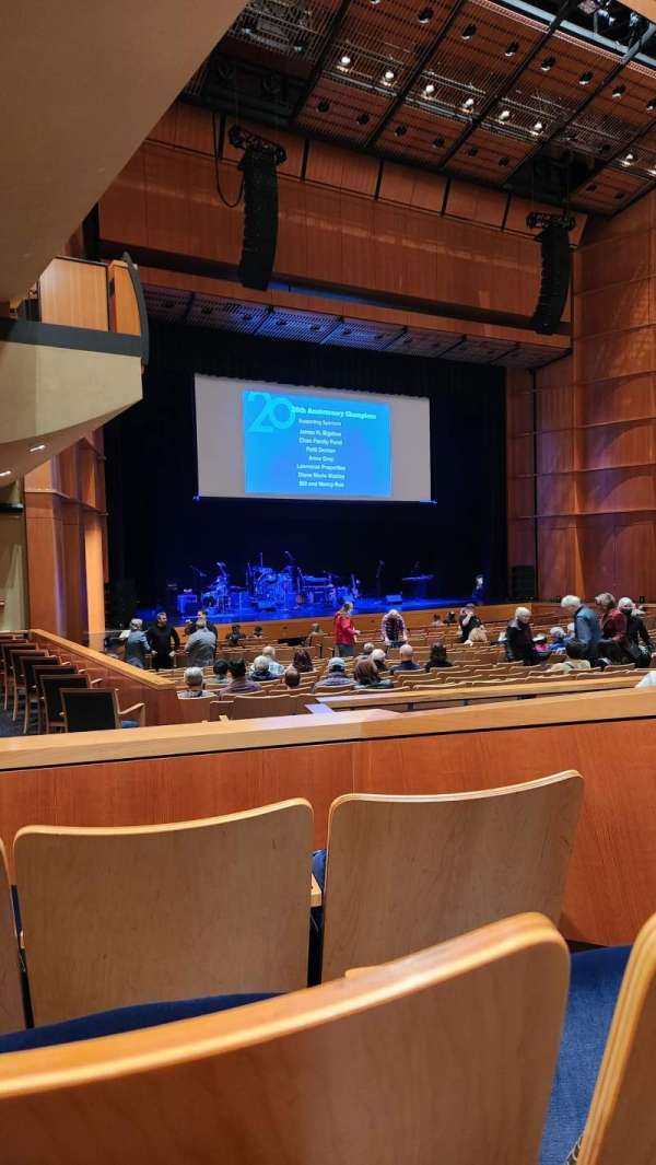 Jackson Hall at the Mondavi Center, section: Orchestra Terrace Left, row: C, seat: 12
